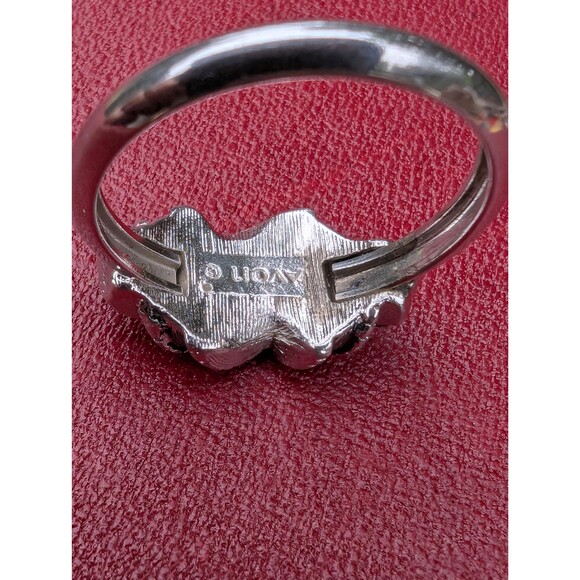 Vintage Avon Knot Ring Size 7.5 - Romantic Gift For Women - Picture 8 of 9